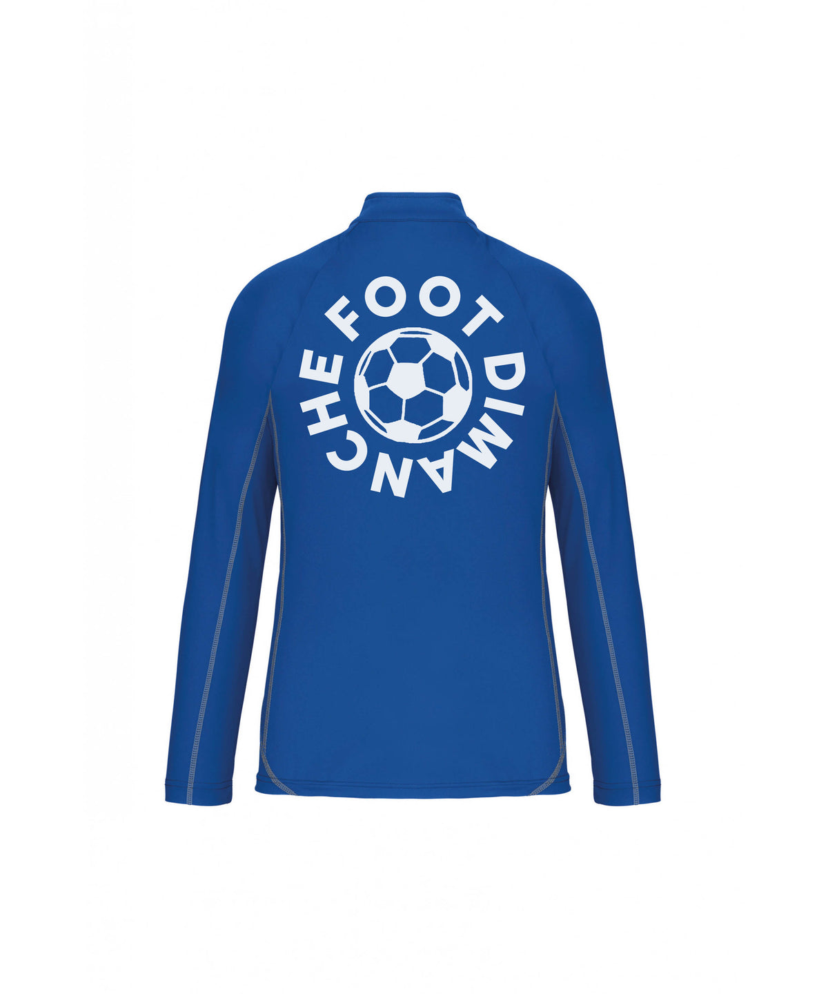 Sweat Entrainement Zip Foot Dimanche