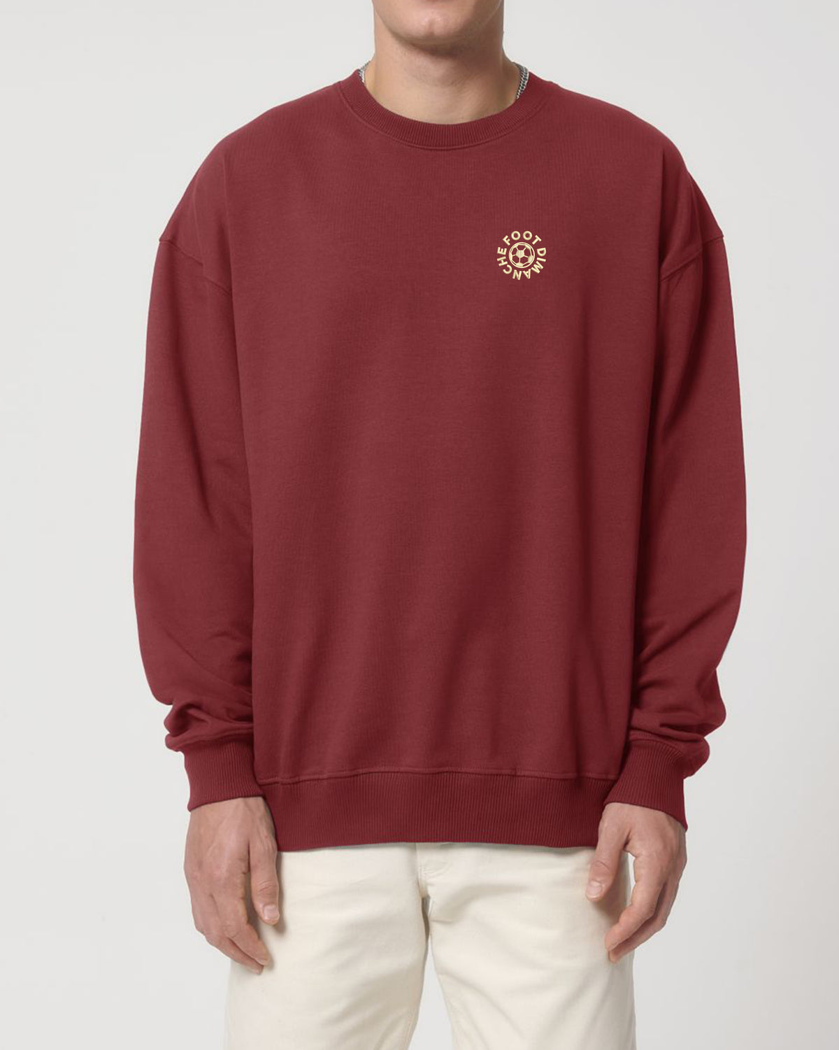 Sweatshirt Oversize brodé Foot Dimanche