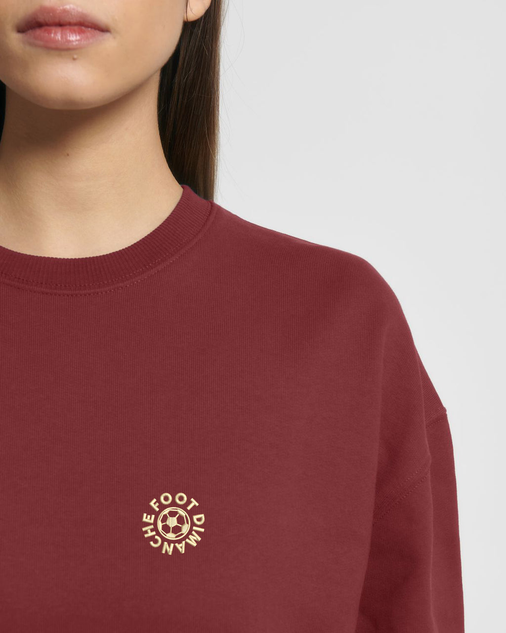 Sweatshirt Oversize brodé Foot Dimanche