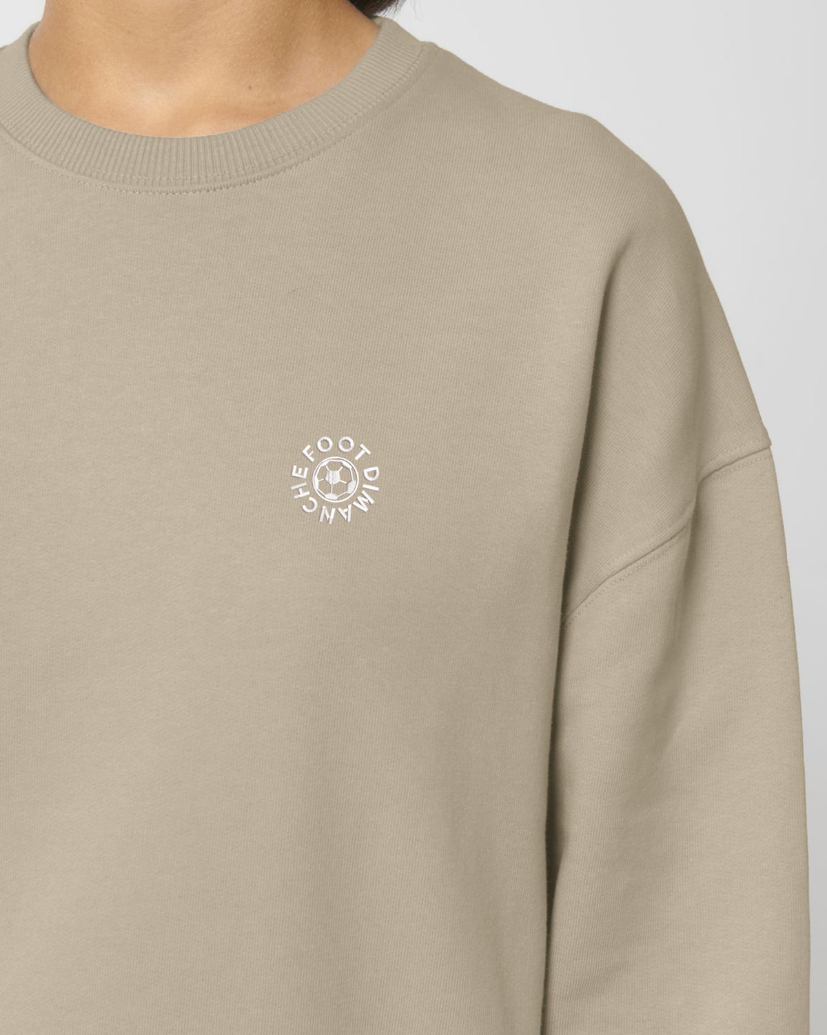 Sweatshirt Oversize brodé Foot Dimanche