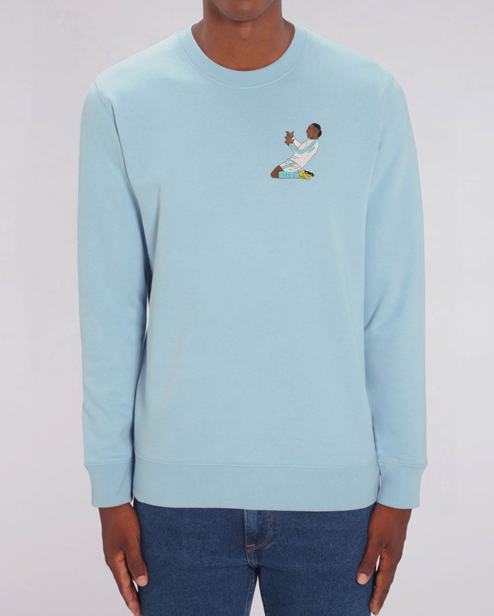 Drogba Marseille embroidered sweatshirt