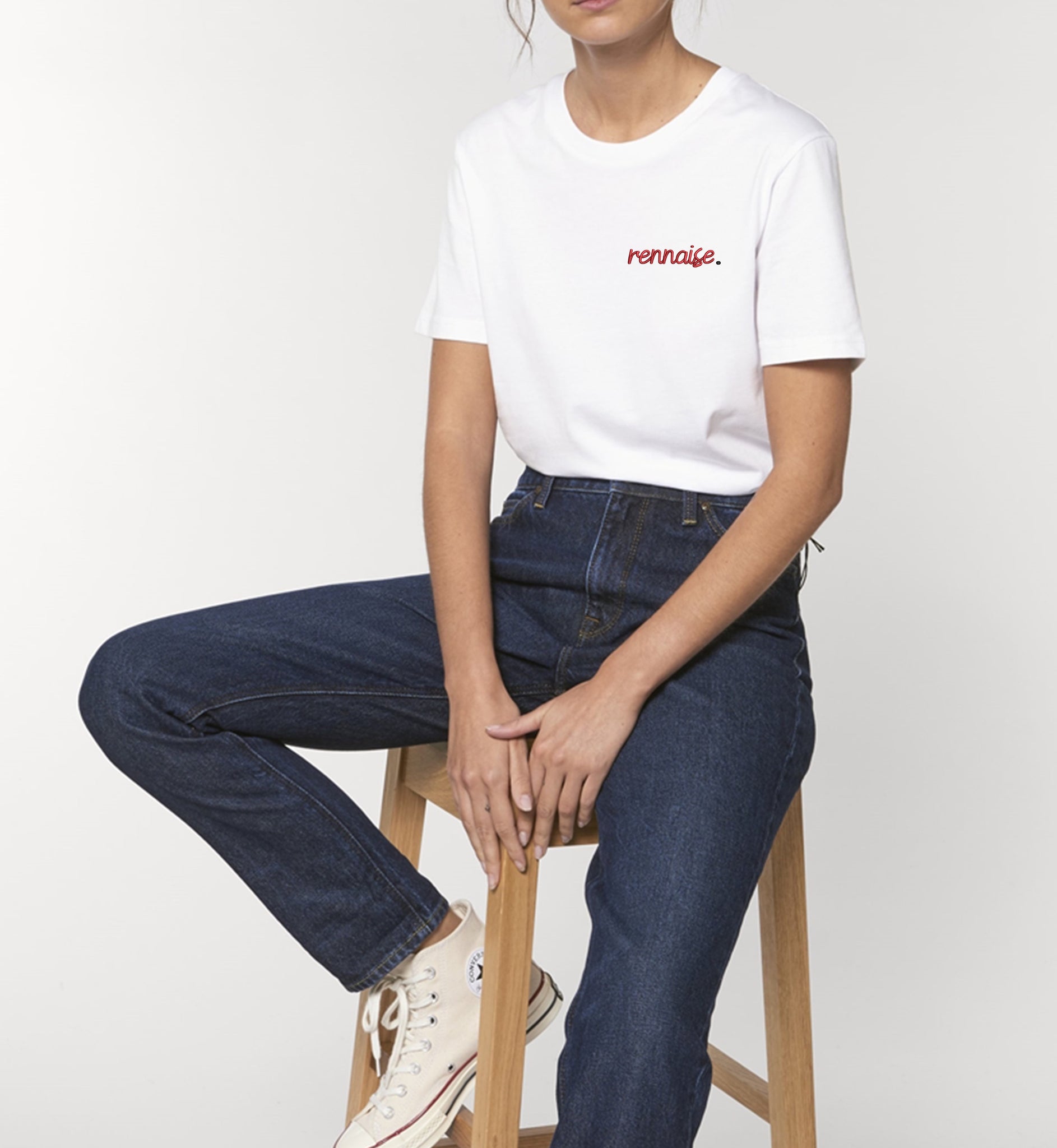 Rennes Embroidered Tee Shirt.