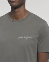 Tee Shirt vintage brodé "Jour de Gloire" - Foot Dimanche 