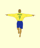 Tee Shirt Ronaldo Brésil