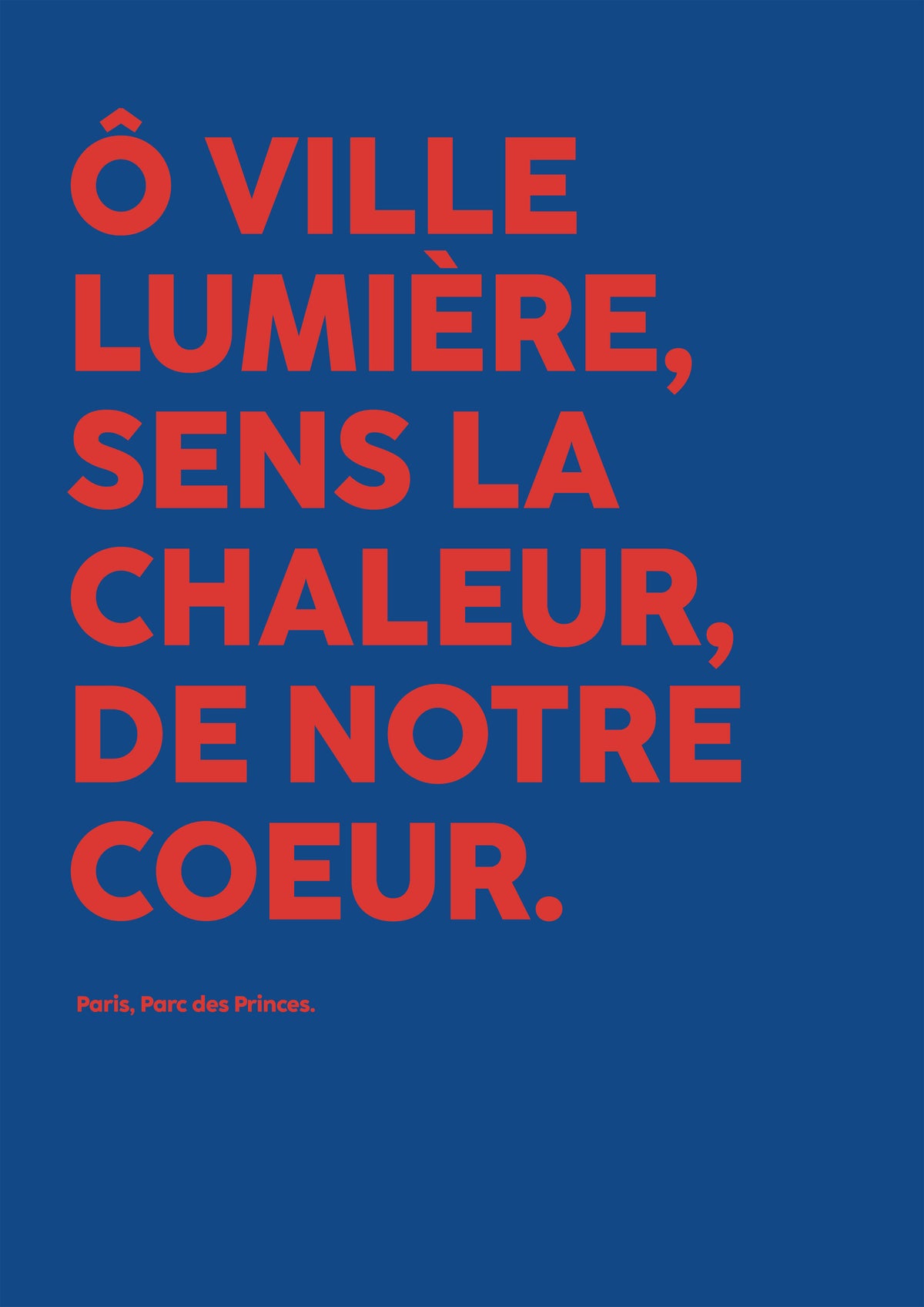 Poster O Ville Lumière