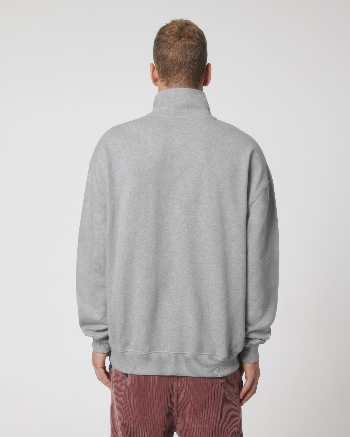 Sweatshirt Zip Oversize brodé Foot Dimanche