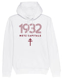 Sweat à capuche "Metz Capitale 1932" - Foot Dimanche 