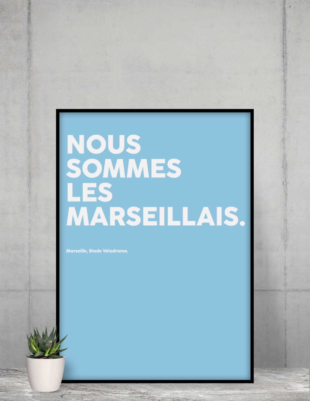 Poster Nous sommes les marseillais