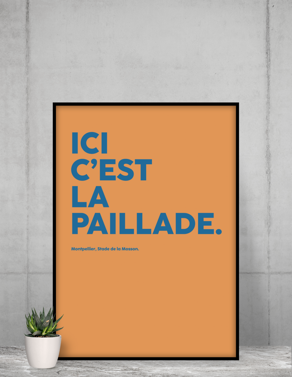 Poster Ici c'est la paillade